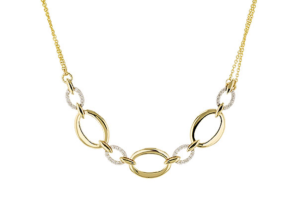 L311-10561: NECKLACE .50 TW (18")