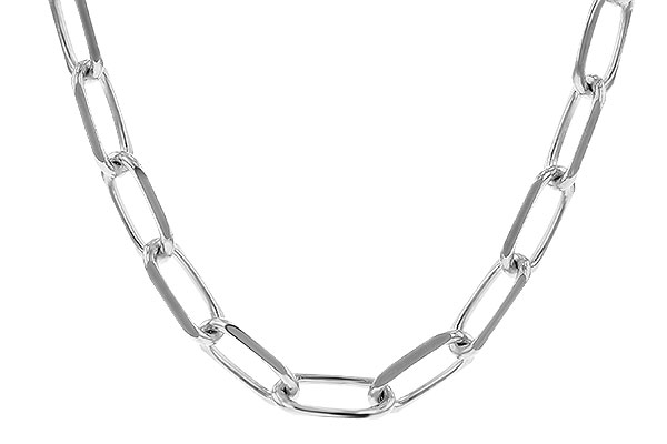 L311-10607: PAPERCLIP MD (7IN, 3.10MM, 14KT, LOBSTER CLASP)