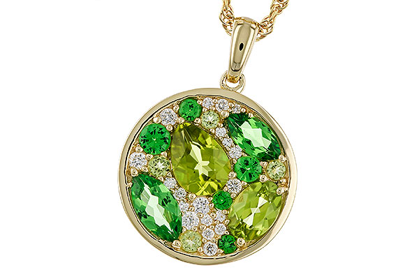 L311-13298: NECK 2.20 TW SEMI-PRECIOUS (TSAV, PER) 2.37 TGW