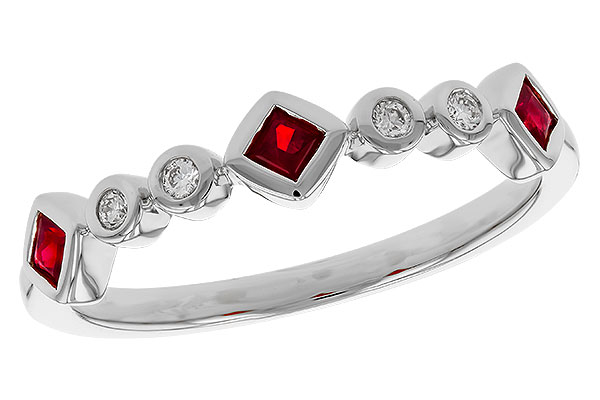 L311-13352: LDS WED RG .22 RUBY .27 TGW