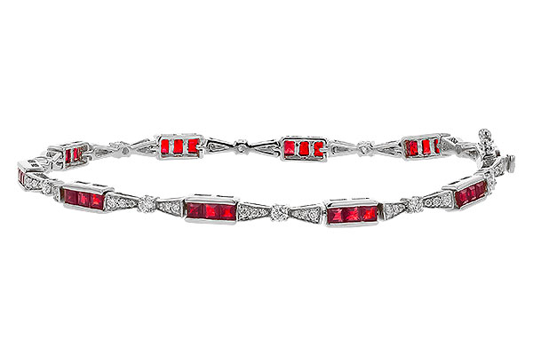 L311-15134: BRACELET 2.05 RUBY 2.70 TGW (7")