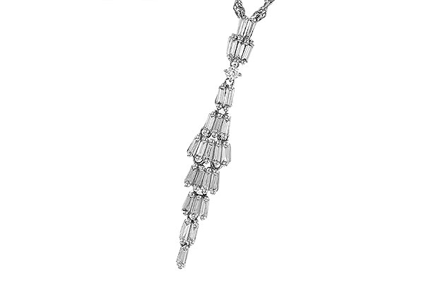 L311-15152: NECKLACE .33 BAG .35 TW