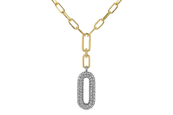 L311-16943: NECKLACE .96 TW (18")