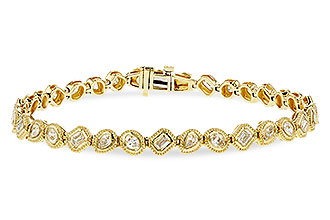 L311-16980: BRACELET 2.15 TW FANCY CUT DIAMONDS