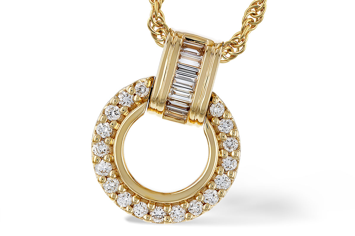 L311-17907: NECKLACE .12 BAG .33 TW