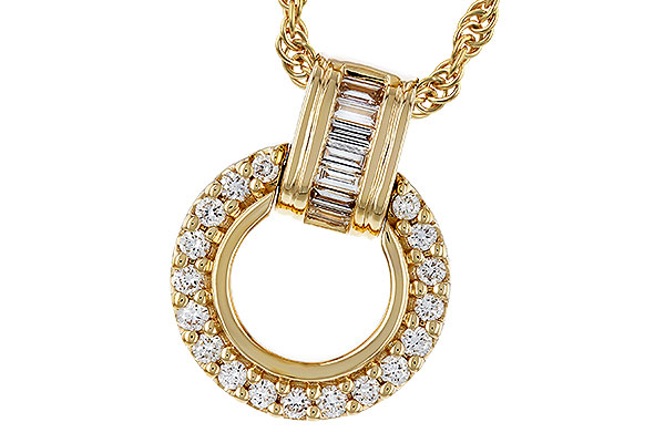 L311-17907: NECKLACE .12 BAG .33 TW