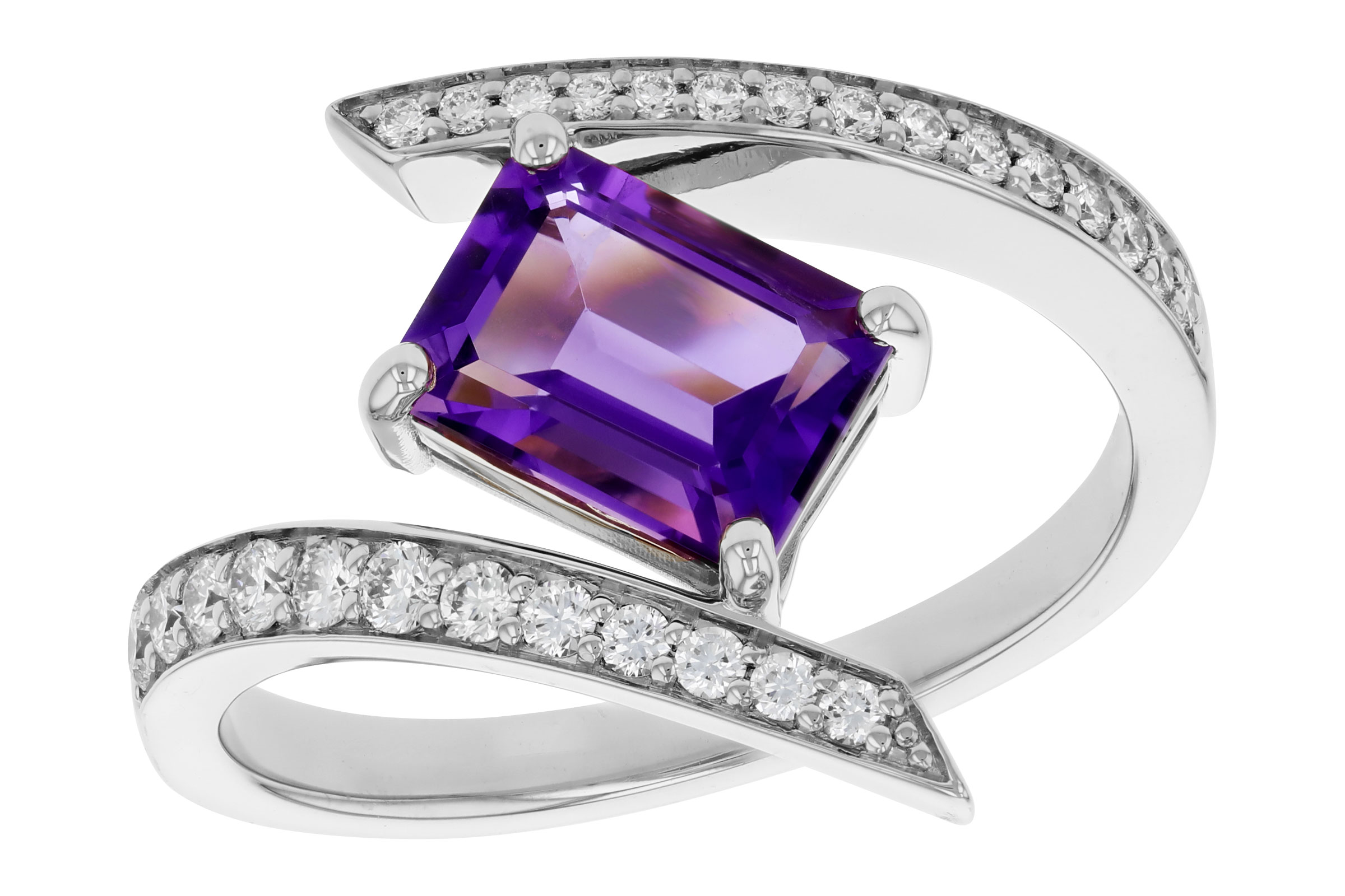L312-03334: LDS RG 1.36 AMETHYST 1.63 TGW (8x6MM AMY)