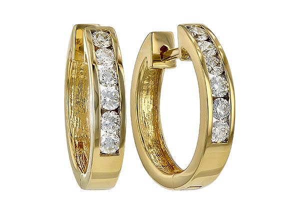 M037-47907: EARRINGS .50 TW