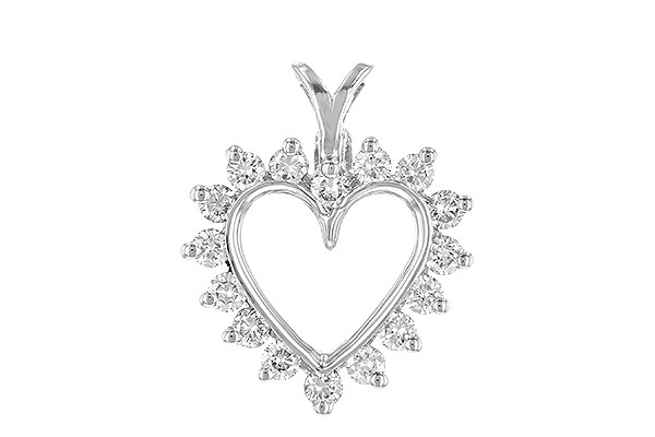 M042-94270: HEART PENDANT .45 TW