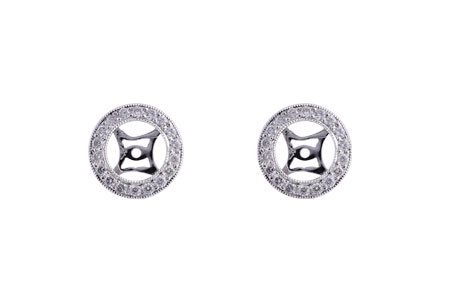 M220-24207: EARRING JACKET .32 TW (FOR 1.50-2.00 CT TW STUDS)