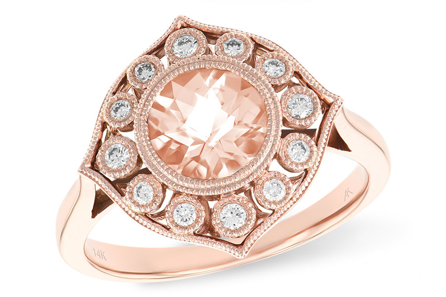 M224-76934: LDS RG .90 MORGANITE 1.05 TW