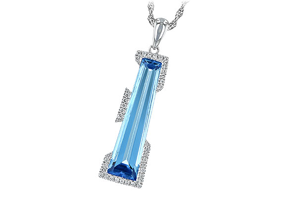 M225-66007: NECK 5.18 BLUE TOPAZ 5.28 TGW