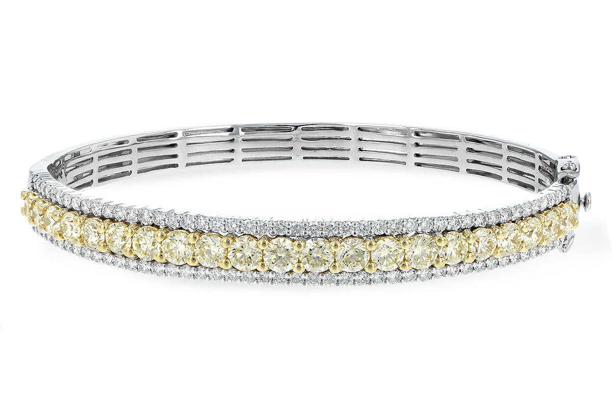 M225-66943: BANGLE 4.20 YELLOW DIAS 5.63 TW