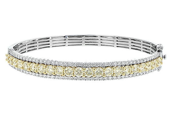 M225-66943: BANGLE 4.20 YELLOW DIAS 5.63 TW