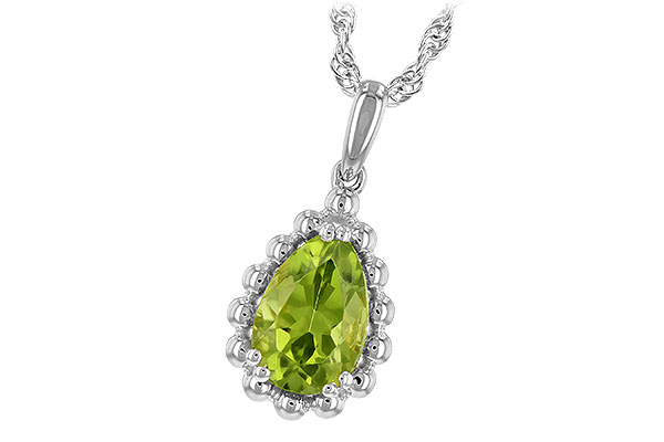 M225-67898: NECKLACE 1.30 CT PERIDOT