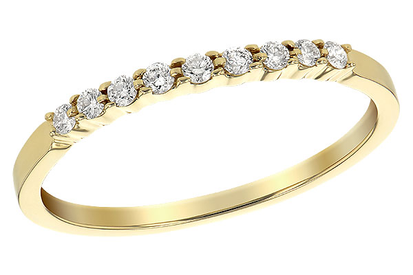 M225-68816: LDS WED RG .12 TW (9 STONES)