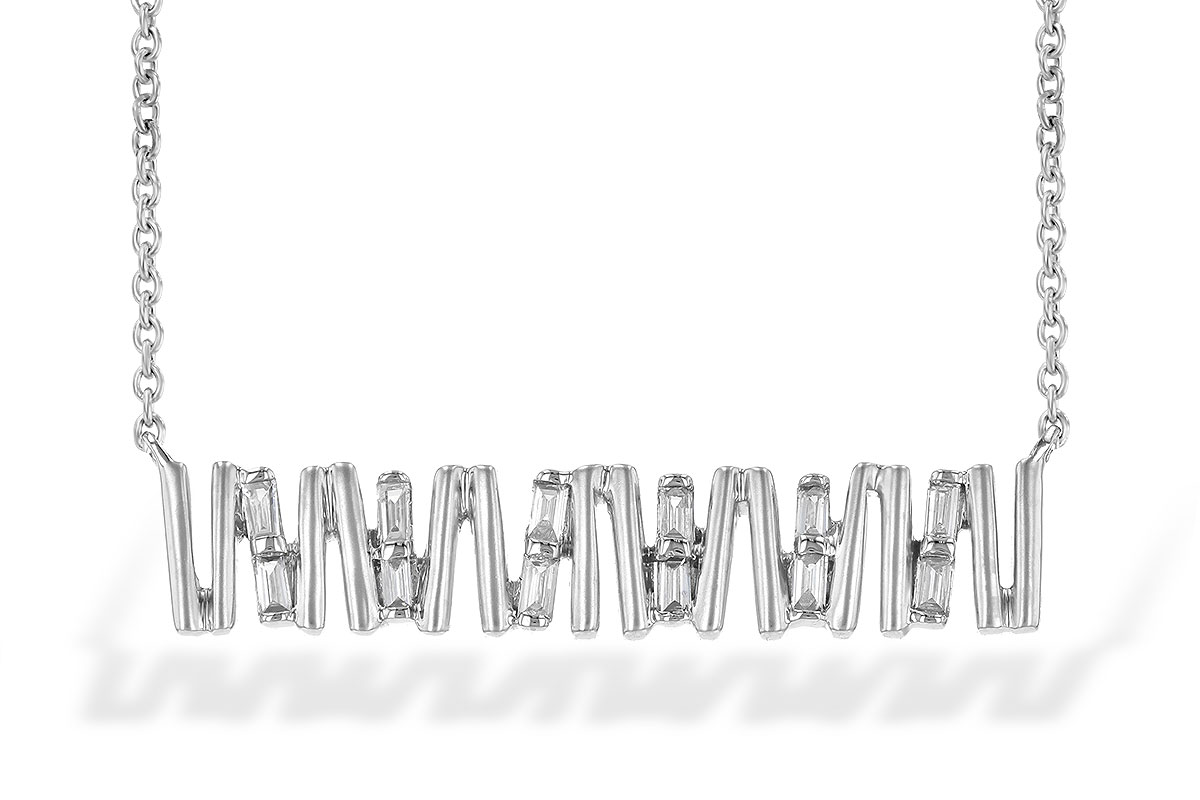 M226-59661: NECK .15 TW BAGUETTE DIAS