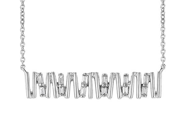 M226-59661: NECK .15 TW BAGUETTE DIAS