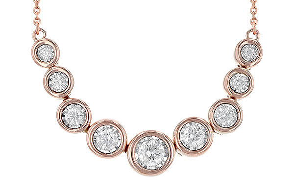 M226-61498: NECKLACE .50 TW