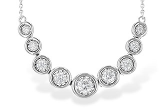 M226-61498: NECKLACE .50 TW