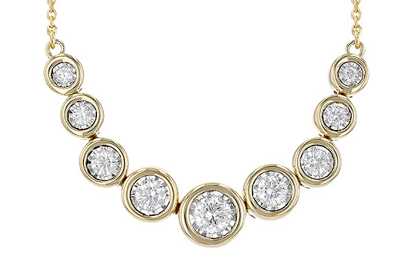 M226-61498: NECKLACE .50 TW