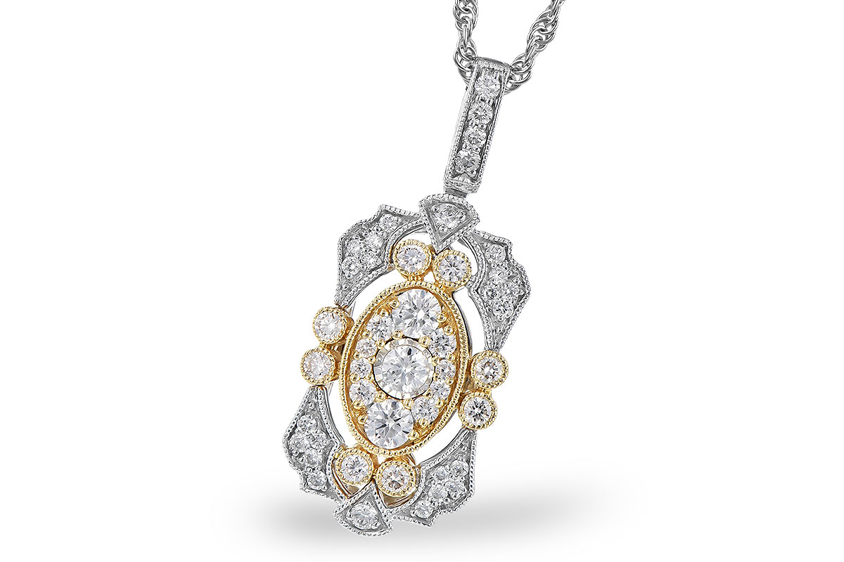 M309-33316: NECKLACE .50 TW