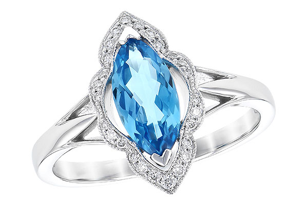 M309-34261: LDS RG 1.26 BLUE TOPAZ 1.37 TGW