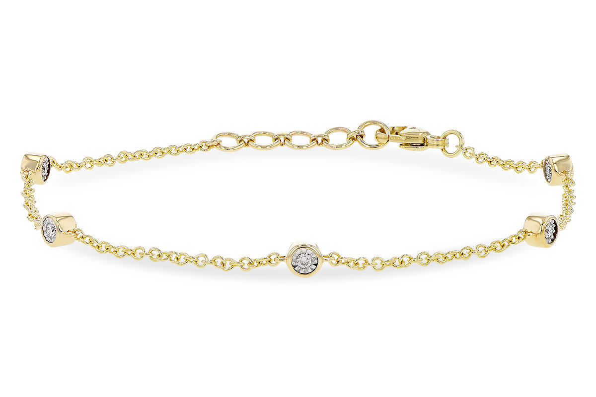 M309-35107: BRACELET .15 TW (7.25")