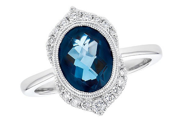 M309-35152: LDS RG 1.86 LONDON BLUE TOPAZ 2.00 TGW