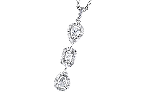 M309-36016: NECK .04 BAGUETTE .36 TW