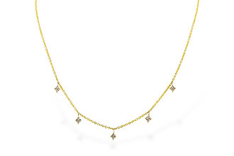 M310-26052: NECKLACE .19 TW (18")