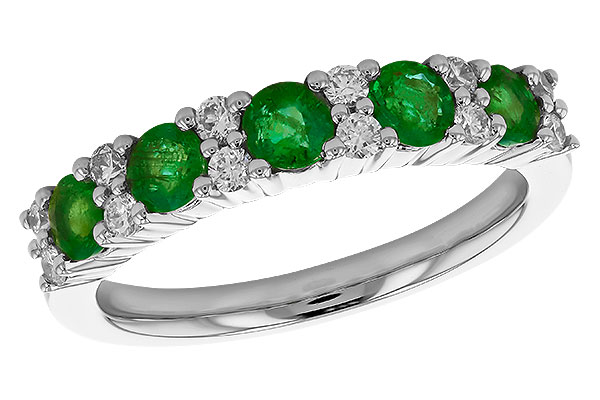 M310-26070: LDS WED RG .70 EMERALD .94 TGW