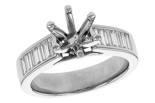 M311-09698: LDS SEMI DIA RG .50 TW BAGUETTES