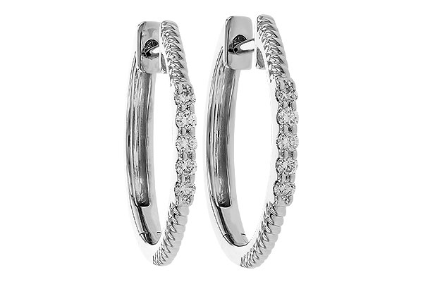 M311-14252: EARRINGS .11 TW