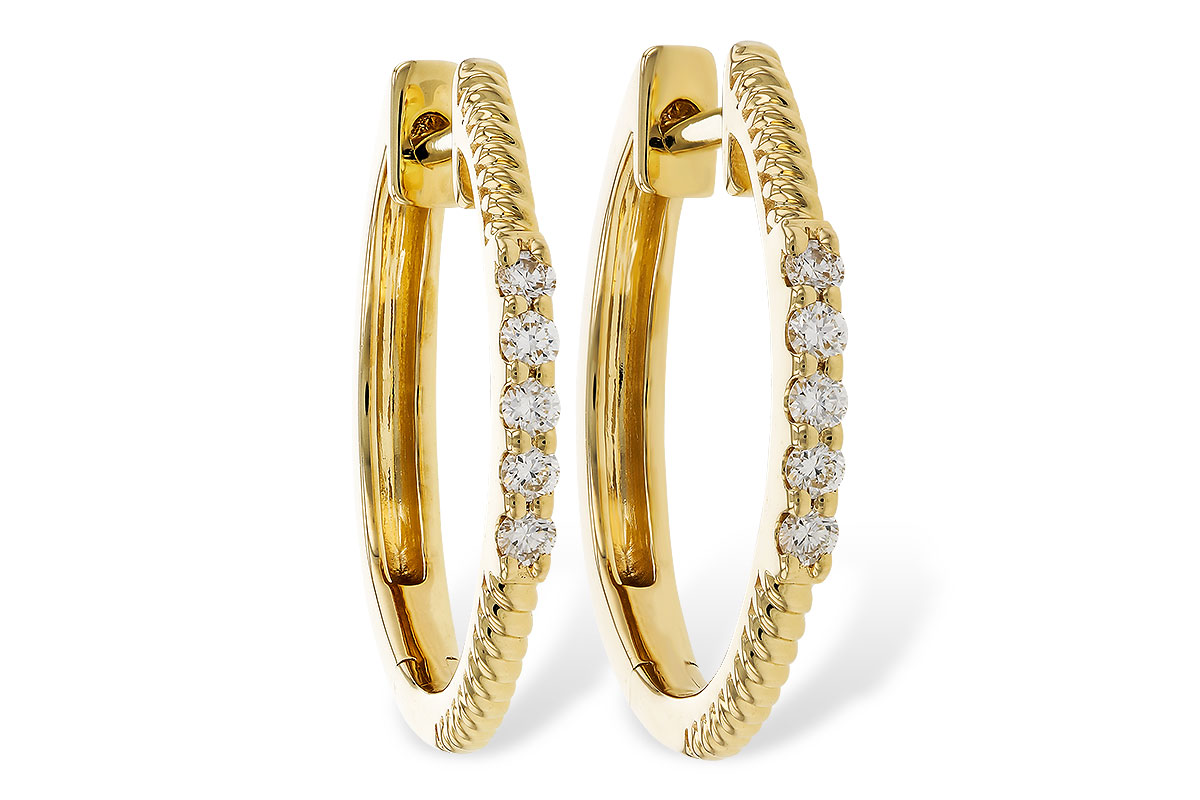 M311-14252: EARRINGS .11 TW