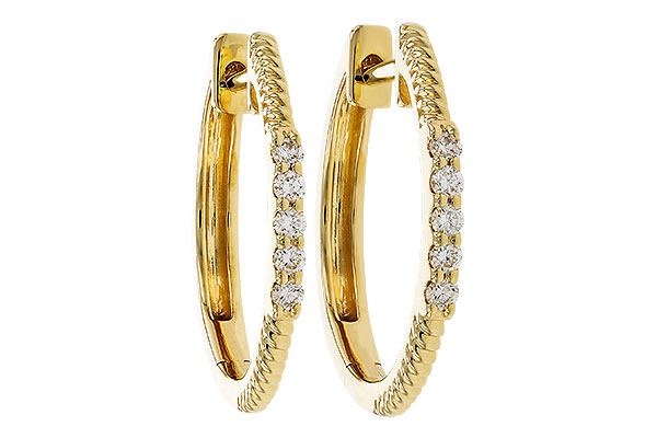 M311-14252: EARRINGS .11 TW