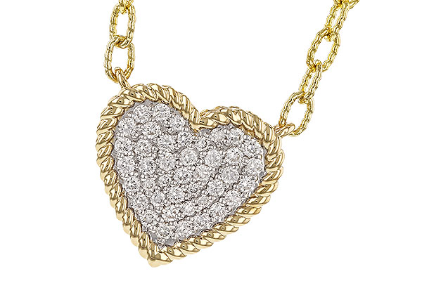 M311-15107: NECKLACE .32 TW (18")